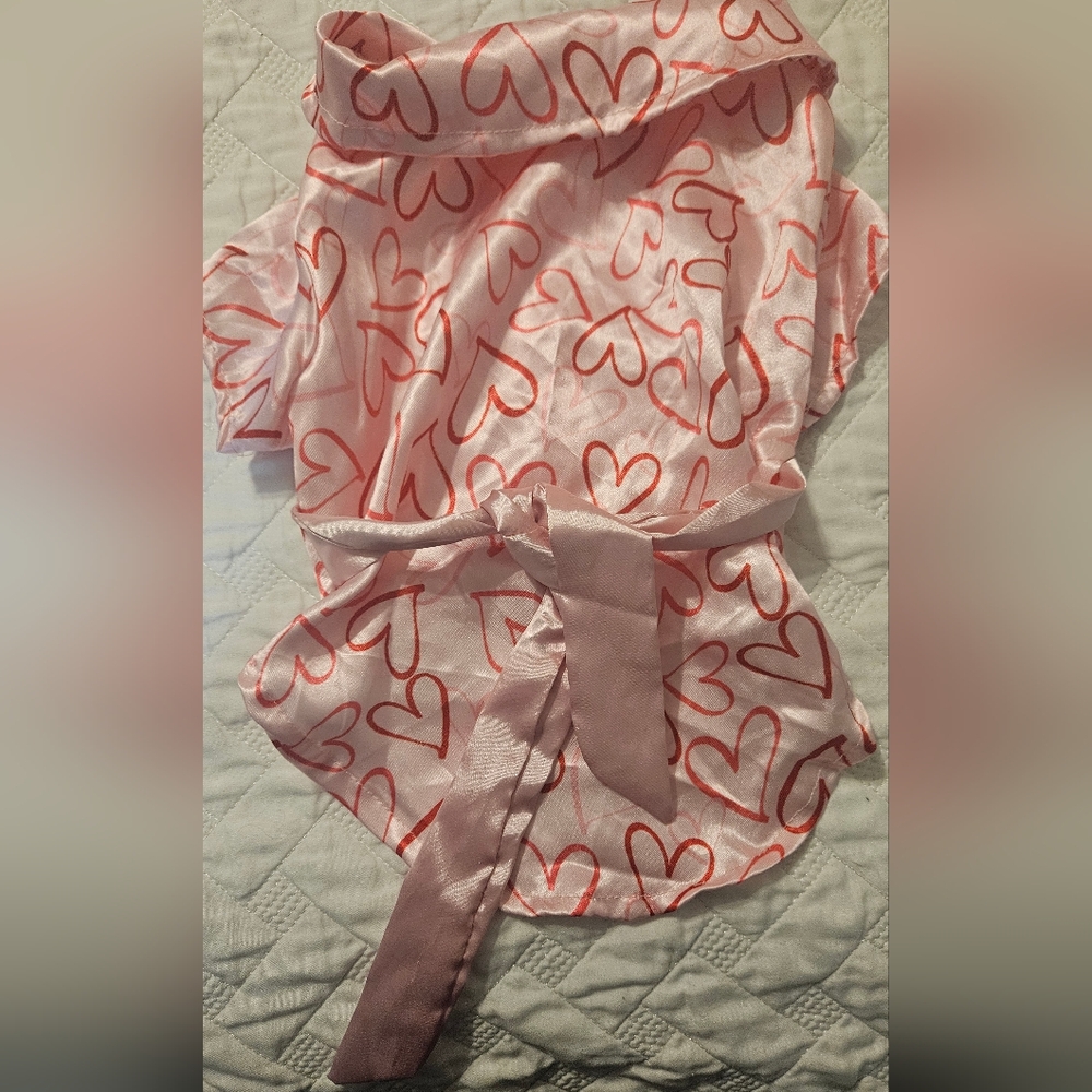 Valentine's Pet Robe
